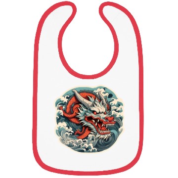Discover Japanese Dragon Bibs