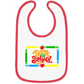 Discover back to school funny school class Bibs