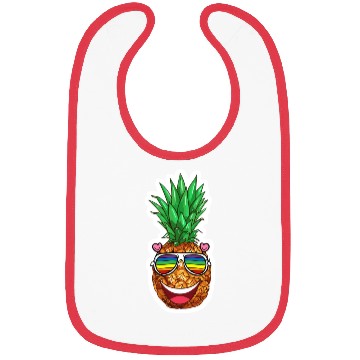 Discover Pineapple Summer Bibs
