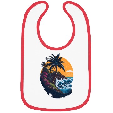 Discover Summer's Paradise Bibs