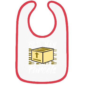Discover Parcel Deliverer Postman Parcel Messenger Bibs