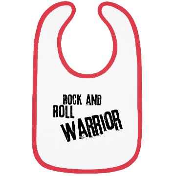 Discover Rock and roll warrior Bibs