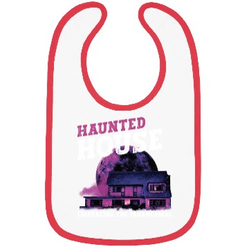 Discover Horror Paranormal Haunted House Spooky Halloween Bibs