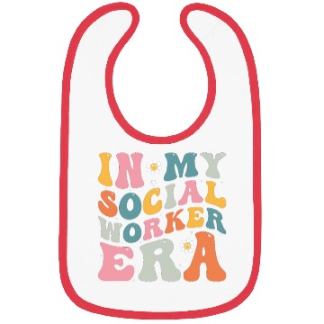 Discover In My Social Worker Era Bibs