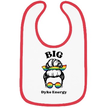 Discover Big Energy Lesbian Pride Month Bibs