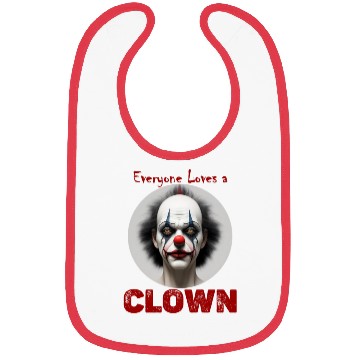 Discover Scary Halloween Clown Bibs