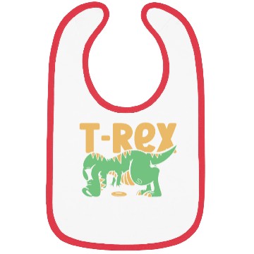 Discover T-Rex Hates Disc Golf T Rex Dinosaur Bibs