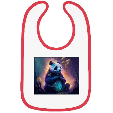 Discover Panda Bear Friend Ailuropoda Melanoleuca Lover Bibs