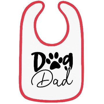 Discover Dog Dad Dog Lover Bibs
