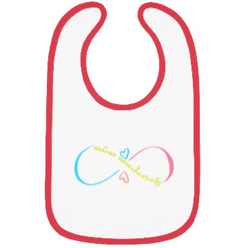 Discover Embrace Neurodiversity Bibs