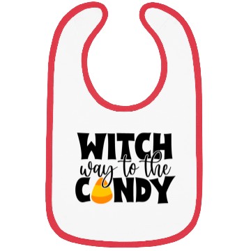 Discover Witch Way To The Candy Bibs