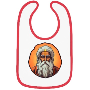 Discover Guru Spiritual Buddhism Bibs