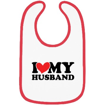 Discover I Love My Husband Bibs