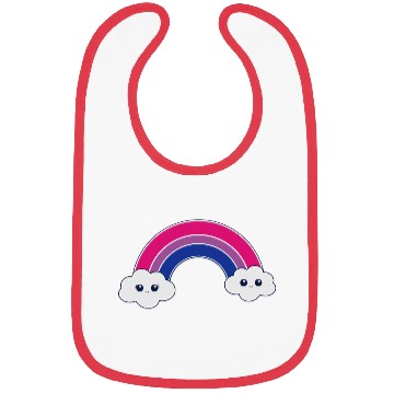 Discover bi rainbow bisexual pride lgbtq kawaii csd Bibs