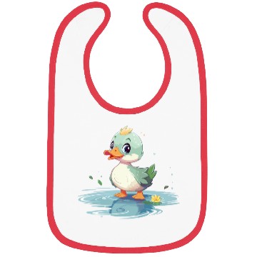 Discover Green Duck Bibs