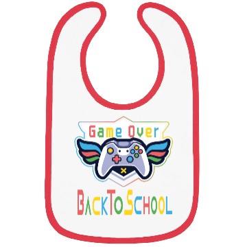 Discover Fun Color Game Over Back To School Bibs