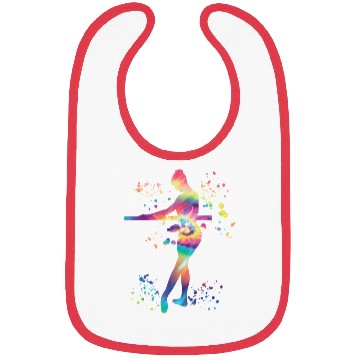 Discover Ballet Dancer Colorsplash Ballerina Bibs