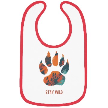 Discover The Grizzly Bear Paw Bibs