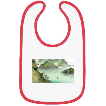 Discover The Swimming dolphin Bibs