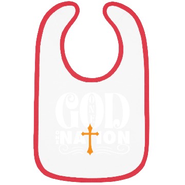 Discover One God One Nation Love Jesus Christian Bibs