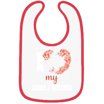 Discover I Love My Girlfriend Bibs