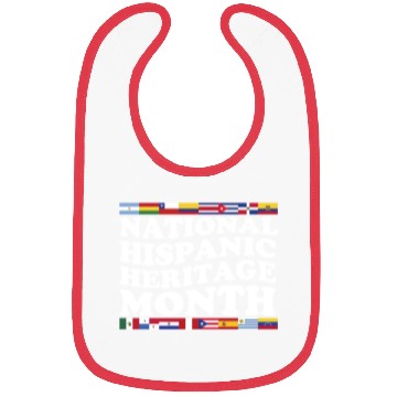 Discover Hispanic Heritage Month National Latino Countries Bibs