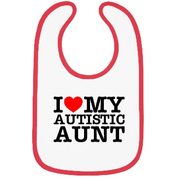 Discover I Love My Autistic Aunt Bibs