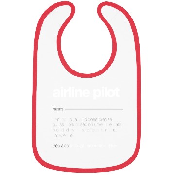 Discover Airline Pilot Bibs
