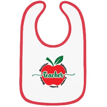 Discover Teacher, Appreciation, Motivator, Educator, Bibs