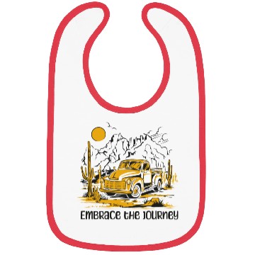 Discover Embrace The Journey Bibs