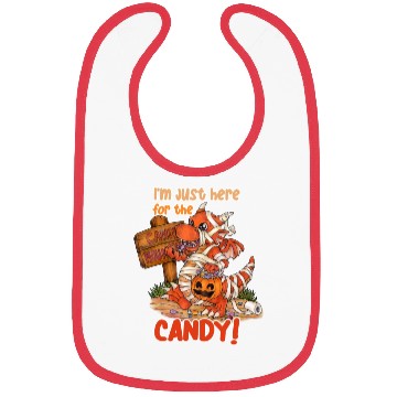 Discover I'm Just Here For Candy Halloween Dragon Mummy Bibs