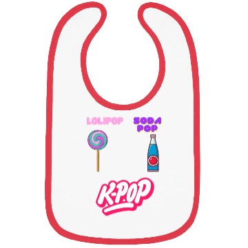 Discover LoliPop SodaPop K Pop Bibs