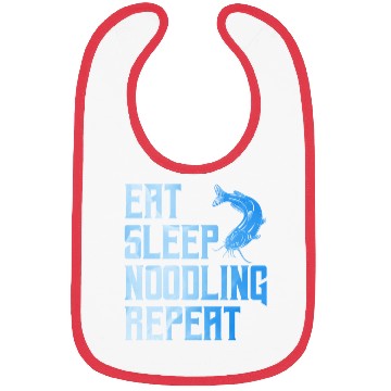 Discover Flathead Fish Eat Sleep Noodling Repeat Catfish Bibs