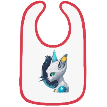 Discover Alien kitten Bibs