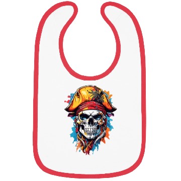 Discover Skeletal Swashbuckler: Pirate Pride Bibs