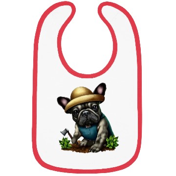 Discover French Bulldog The Gardener Bibs