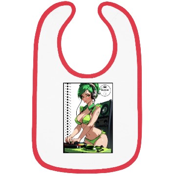 Discover Sexy DJ Pin Up 009 Bibs