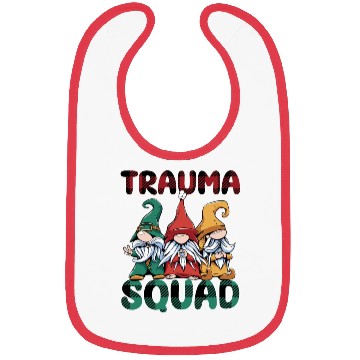 Discover Trauma Squad Gnomes Emergency Nursing Bibs
