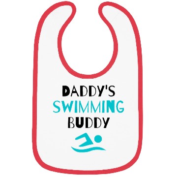 Discover Swim: Daddy's Swimming Buddy Cute Dad Lover Bibs