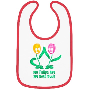 Discover Tulip Gardening Cute Bibs