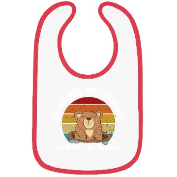 Discover Groundhog Meteorology Respect The Shadow Bibs