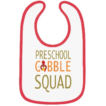Discover Preschool Gobble Squad Bibs