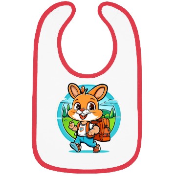 Discover Back to school animals Bibs