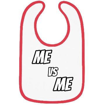 Discover Me vs Me (white) Bibs