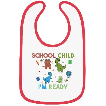 Discover School child i'm ready Bibs