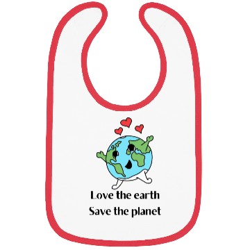 Discover Love The Earth Save The Planet Bibs