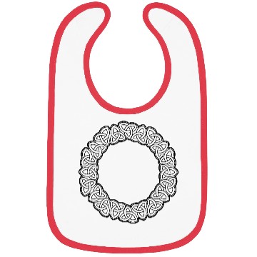 Discover Triquetra Decorative Viking circle Bibs