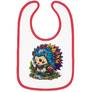 Discover Hiking Hedgehog: An Adorable Yu-Gi-Oh Inspired Con Bibs