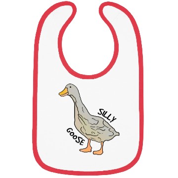 Discover Playful Silly Goose Delight Bibs