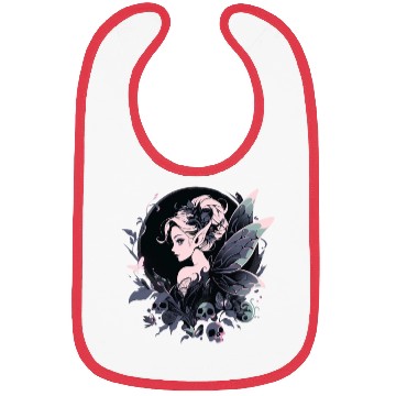 Discover Pastel Goth Dark Fairy Bibs